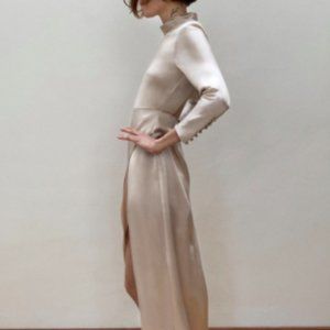 ZARA LIMITED EDITION SATIN EFFECT DRESS